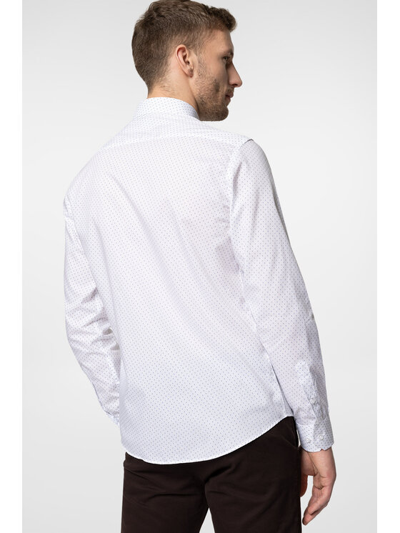 Próchnik Próchnik Koszula Koszula PM7 KO073222000040 Biały Slim Fit