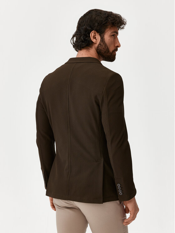 Evenemen Evenemen Marynarka Alto Brązowy Slim Fit