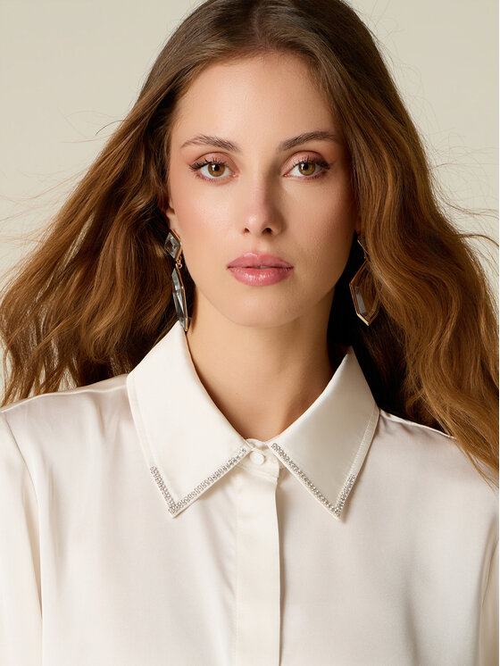 Oltre Oltre Camicia 5111R003255N011 Bianco Regular Fit