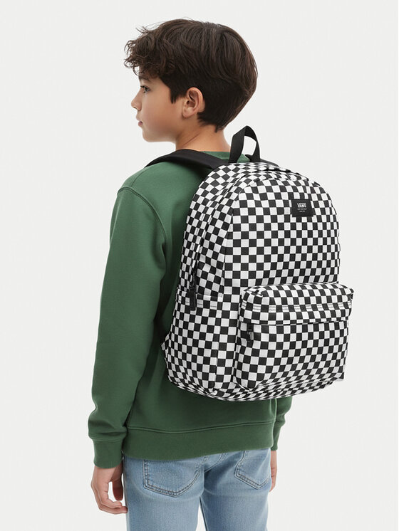 Vans Vans Hátizsák Old Skool Grom Check VN000J3KY281 Fekete
