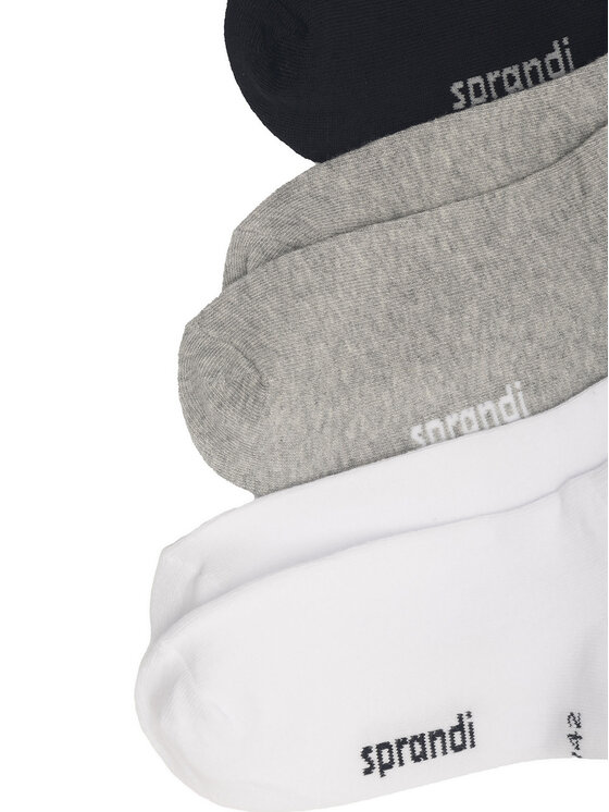 Sprandi Sprandi Sada 3 párů dámských nízkých ponožek 0MB-002-AW23 (3-pack) Barevná