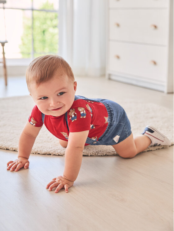 Completo T-shirt e pantaloncini 1266 Multicolore