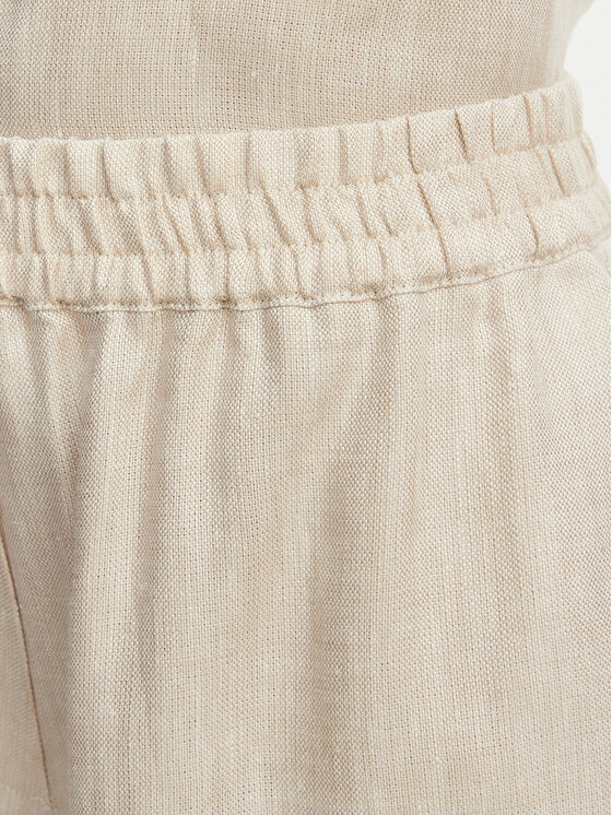 Weekend Max Mara Weekend Max Mara Панталони тип кюлоти Felino 2615131042 Кремав Relaxed Fit