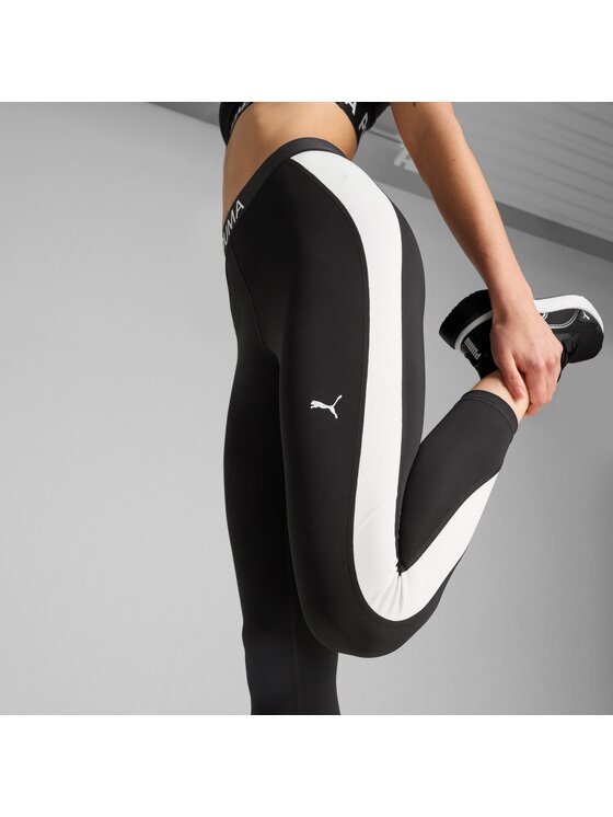 Puma Puma Legginsy 526679 Czarny Regular Fit