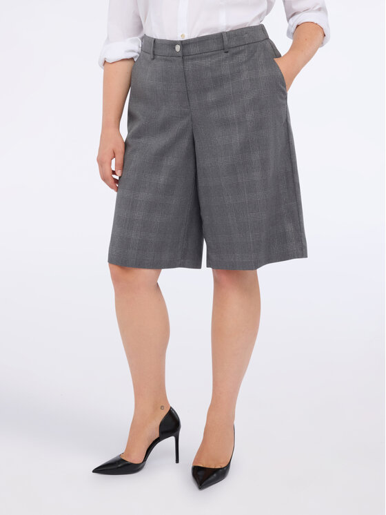 Fiorella Rubino Fiorella Rubino Spodnie materiałowe P187T005050N013 Szary Regular Fit