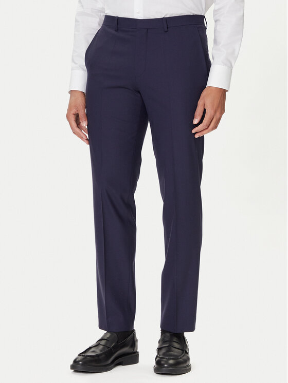 HUGO HUGO Oblek Arti-Hesten253X 50544524 Tmavomodrá Extra Slim Fit