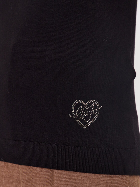 Liu Jo Liu Jo Rollkragenpullover WF3126 MA18F Schwarz Regular Fit