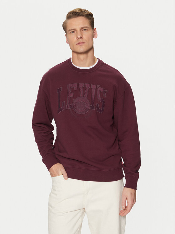 Levi's Mikina Graphic 38712-0442 Fialová Relaxed Fit