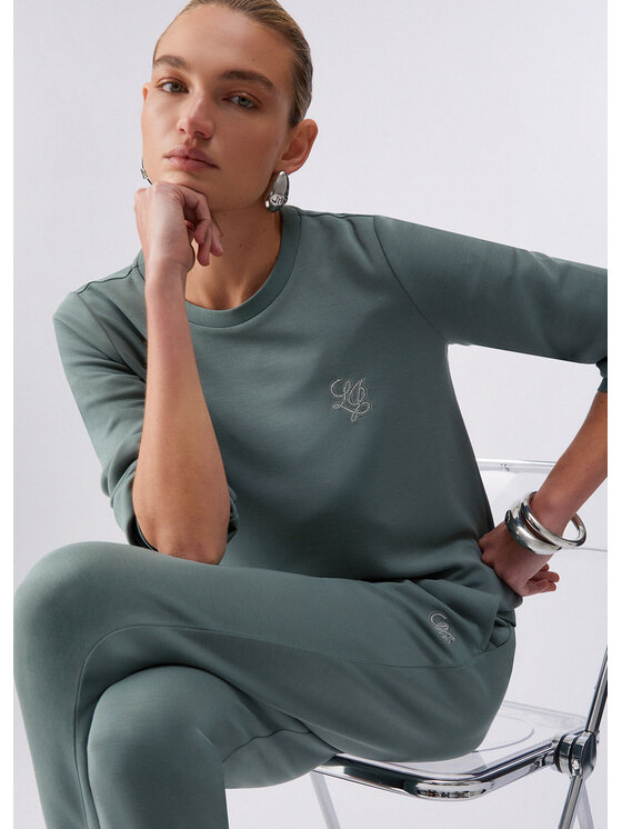 Liu Jo Liu Jo Bluza TA6078JS86976009 Fioletowy Regular Fit