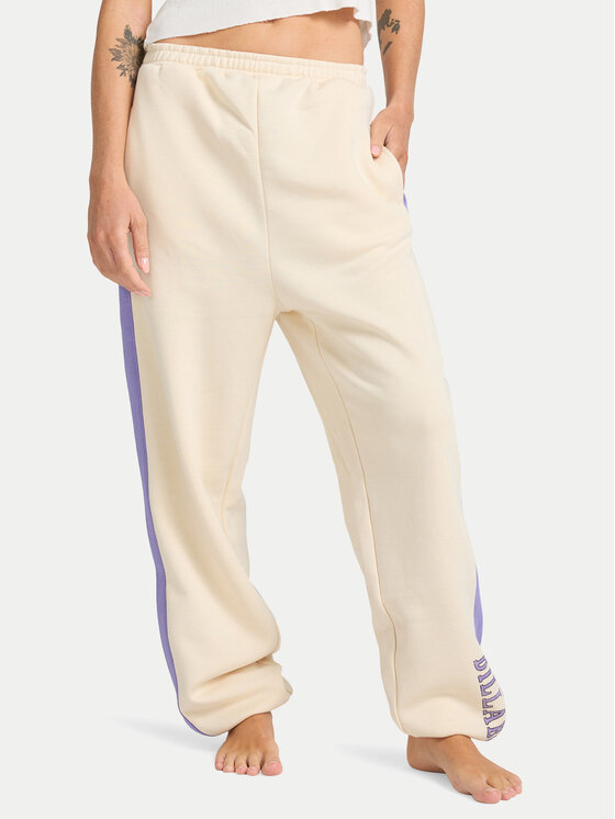 Billabong Billabong Παντελόνι φόρμας 73 EBJFB03002 Μπεζ Loose Fit