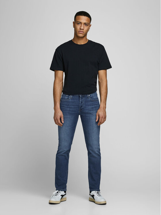 Jack & Jones Jack & Jones Jeansy Glenn 12152347 Niebieski Slim Fit