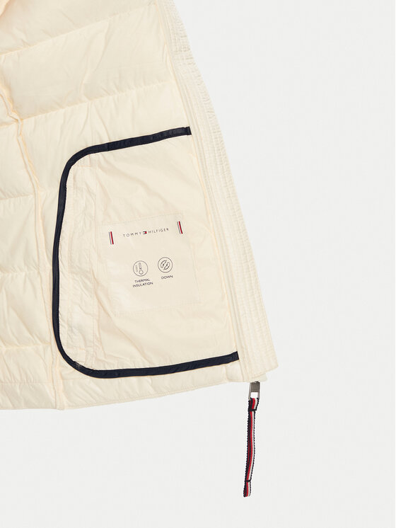 Tommy Hilfiger Tommy Hilfiger Geacă din puf WW0WW43771 Bej Regular Fit