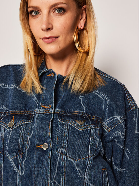 Emporio Armani Veste en jean 3H2B88 2D5XZ 0941 Bleu Regular Fit