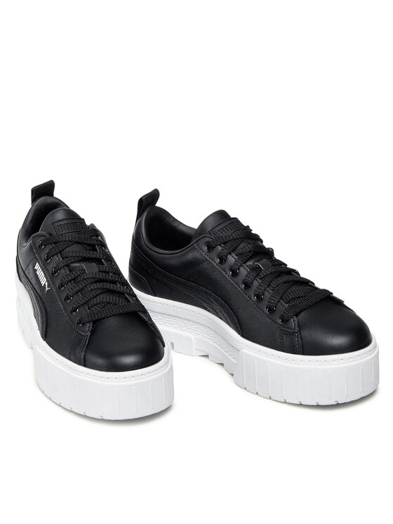 Puma top platform fekete