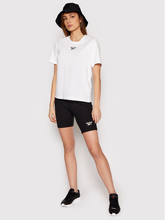 T-shirt Classics Small Logo GK7687 Bianco Relaxed
