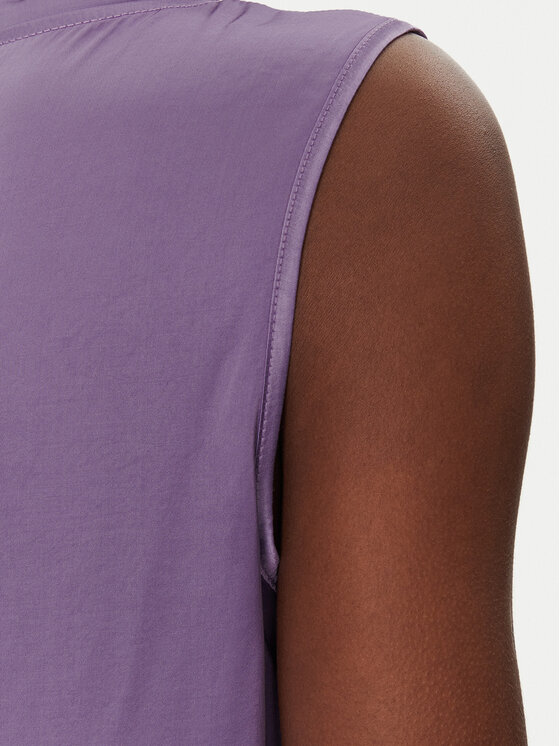ViCOLO ViCOLO Majica TD0006 Ljubičasta Relaxed Fit