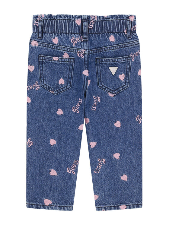 Guess Guess Jeansy K6YA05 D1155 Niebieski Regular Fit