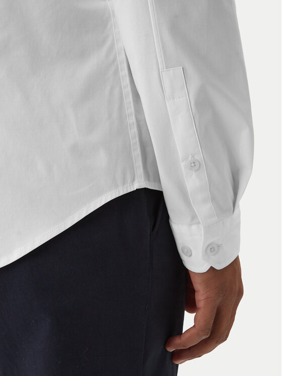Tommy Jeans Tommy Jeans Риза DM0DM04405 Бял Slim Fit