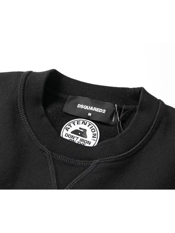 Dsquared2 Dsquared2 Mikina Ceresio 9 Cool Černá Regular Fit