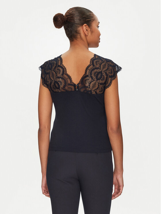 Morgan Morgan Bluse 222-DELO Dunkelblau Regular Fit