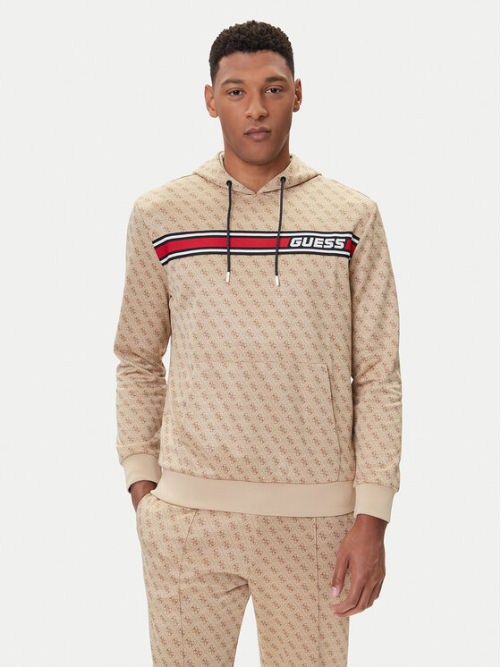 Guess Guess Суитшърт Z4BQ30 K7122 Бежов Regular Fit