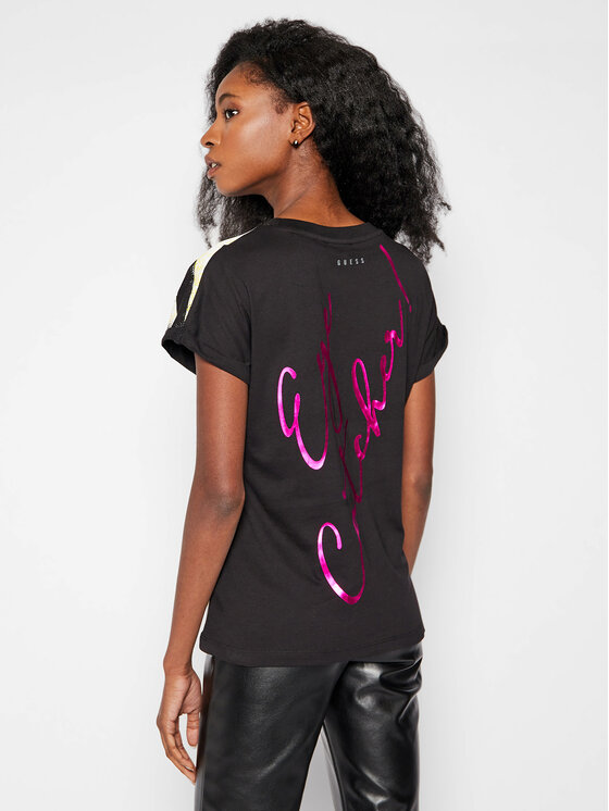 Guess Guess T-Shirt Fernanda W0YI40 JA900 Kolorowy Regular Fit
