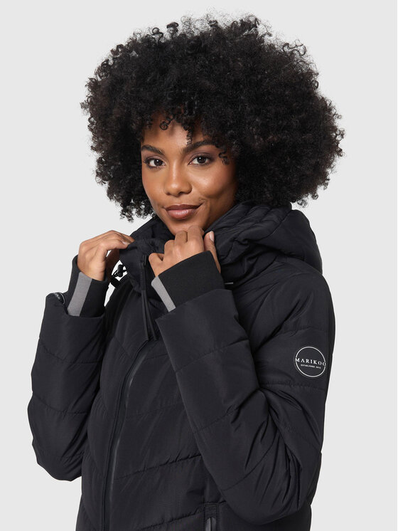 Marikoo Marikoo Kurtka zimowa Samuiaa XVI Czarny Regular Fit