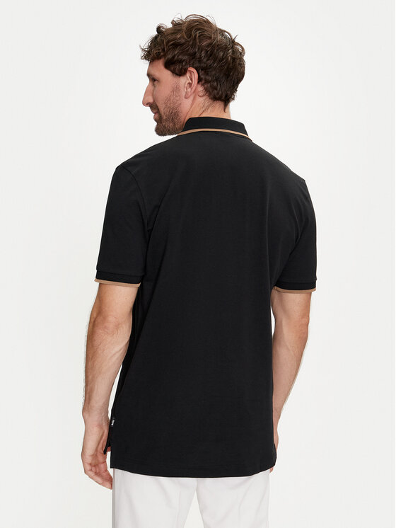 BOSS Boss Poloshirt Parlay 190 50494697 Schwarz Regular Fit