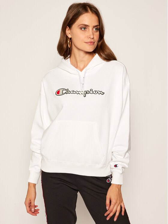 Felpa champion bianca top