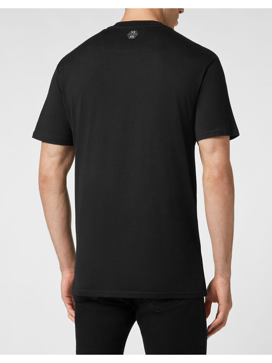 PHILIPP PLEIN PHILIPP PLEIN T-Shirt 785 Czarny Regular Fit