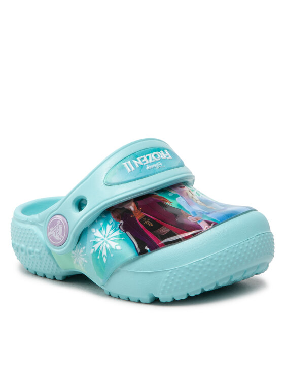 Crocs Crocs Şlapi FROZEN Fl Disney Frozen II Clog T 206804 Albastru