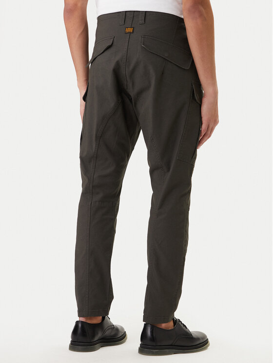 G-Star Raw G-Star Raw Hlače iz tkanine Zip Pocket 3D D24307-E172 Siva Skinny Fit