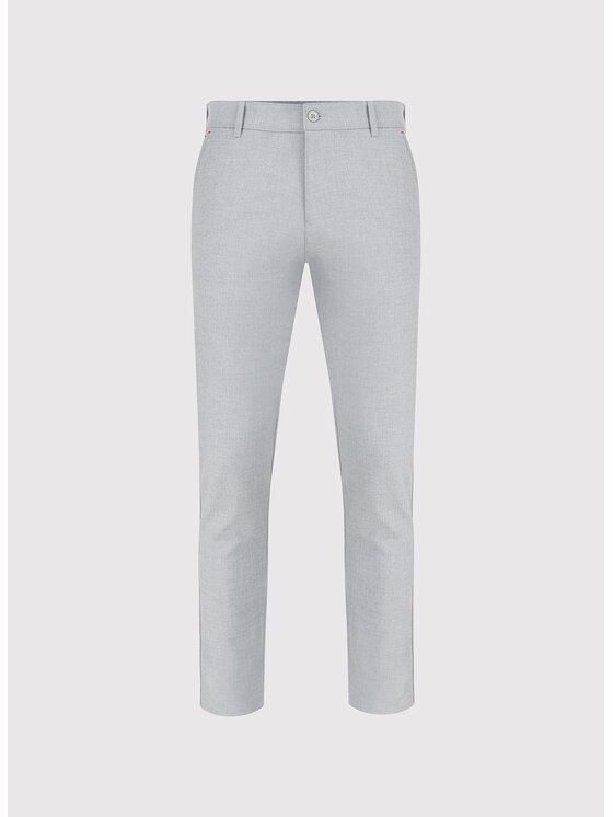Pako Lorente Pako Lorente Spodnie materiałowe P25WF-WX-006 Szary Slim Fit