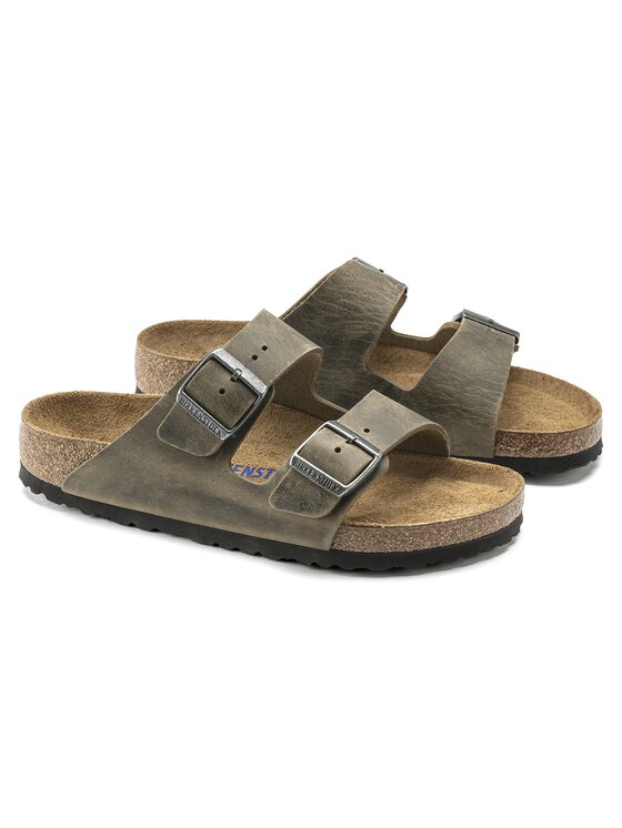 Birkenstock Birkenstock Klapki 1019313 Zielony
