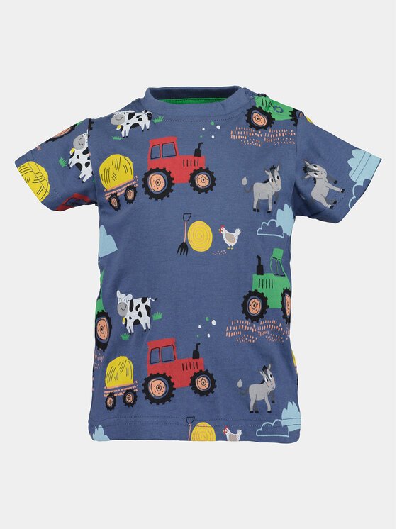 Blue Seven Blue Seven T-Shirt 928146 X Modrá Regular Fit