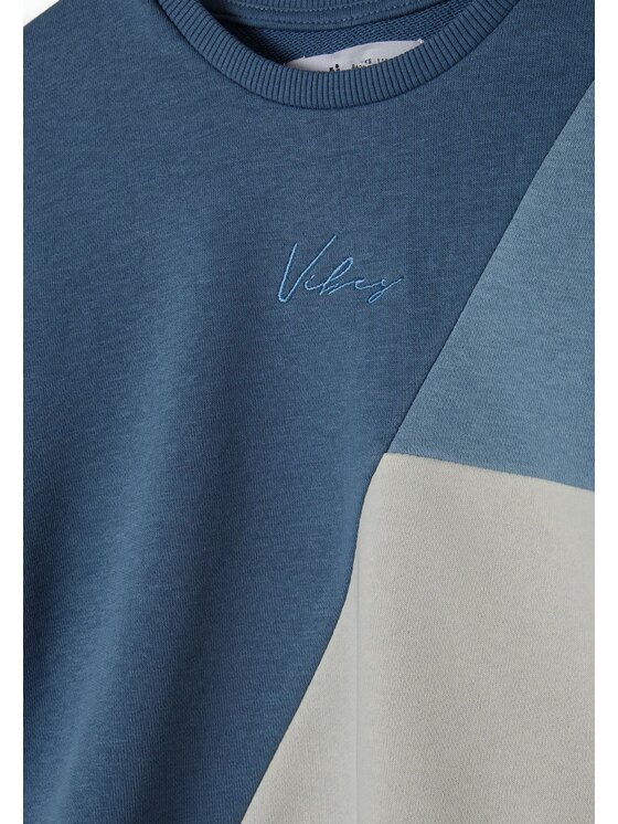 minoti minoti Bluza 23fleece200 Niebieski Regular Fit