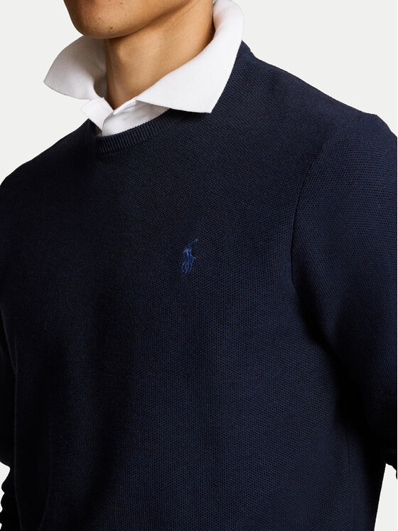 Polo Ralph Lauren Polo Ralph Lauren Sweater 710918163001 Sötétkék Regular Fit