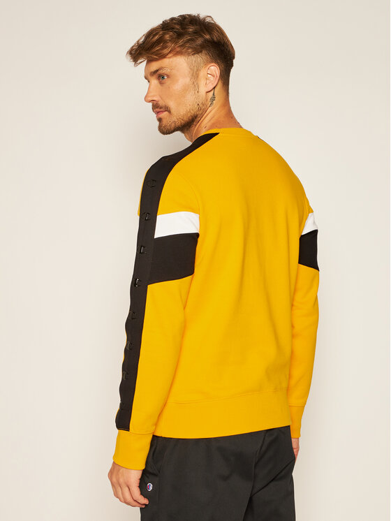 Champion Sweatshirt Sweatshirt 214786 Jaune Regular Fit Modivo