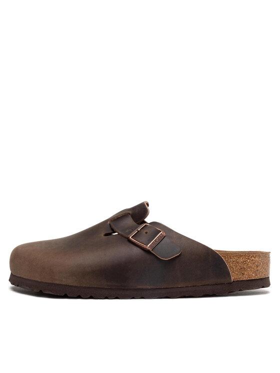 Birkenstock Birkenstock Nazouváky Boston Bs 860131 Hnědá