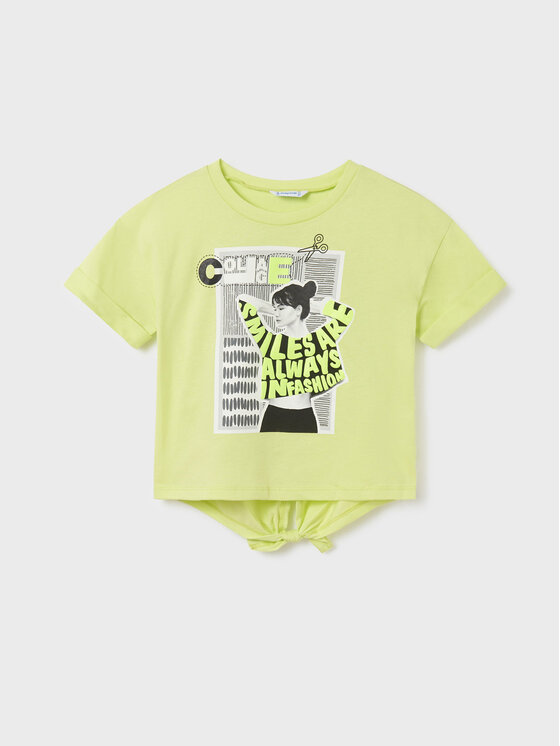 Mayoral Mayoral T-Shirt 6057 Żółty