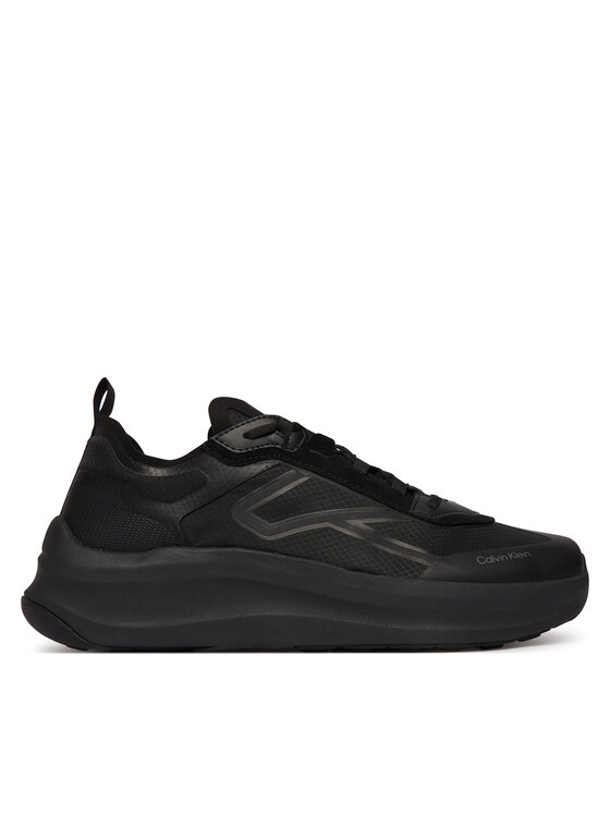 Calvin Klein Calvin Klein Sneakersy Chunky Run Laceup Stripe Ny HM0HM02160 Čierna