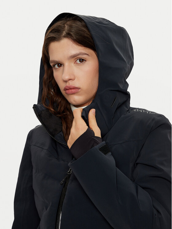 4F 4F Skijacke 4FWAW24TTJAF584 Schwarz Slim Fit