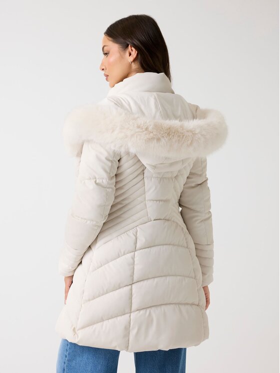 Guess Guess Демісезонна куртка 168549 Бежевий Classic Fit