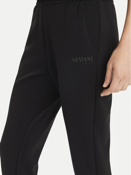 Armani Exchange Armani Exchange Spodnie dresowe 3DYP77 YJEPZ 1200 Czarny Regular Fit