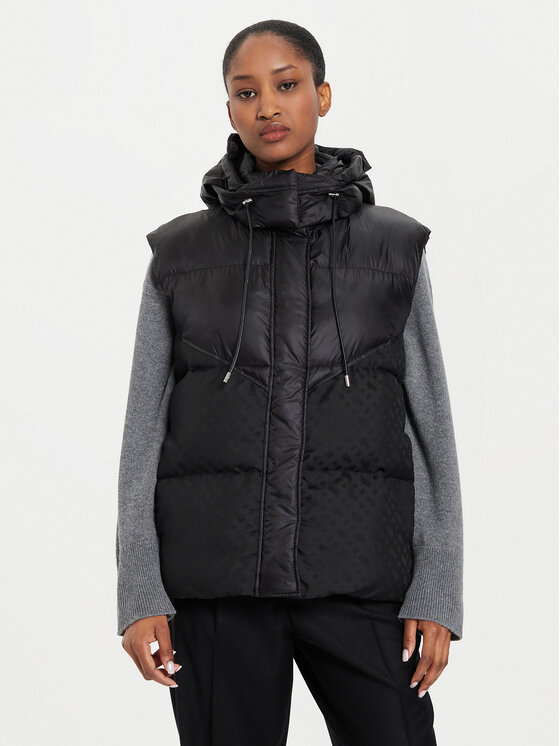 BOSS Boss Vestă Pollimo 50518344 Negru Relaxed Fit