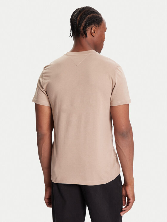 Tommy Jeans Tommy Jeans T-Shirt DM0DM21977 Μπεζ Regular Fit
