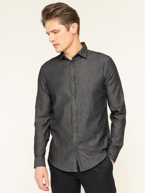 Emporio Armani Emporio Armani Сорочка 6G1C67 1D5WZ 0005 Сірий Slim Fit