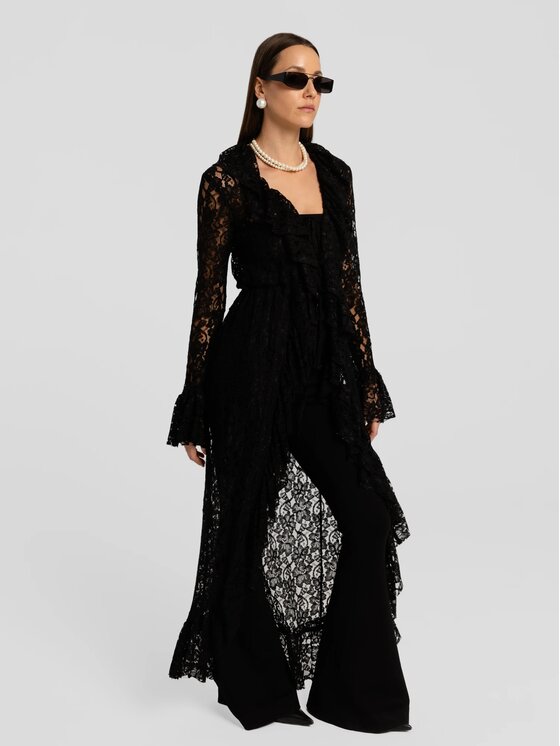 MANDRAGORA MANDRAGORA Camicia Leya Nero Standard Fit