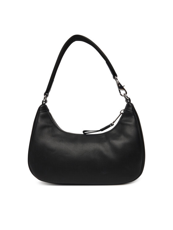 Tommy Jeans Tommy Jeans Дамска чанта Tjw Bold Script Shoulder Bag AW0AW17895 Черен