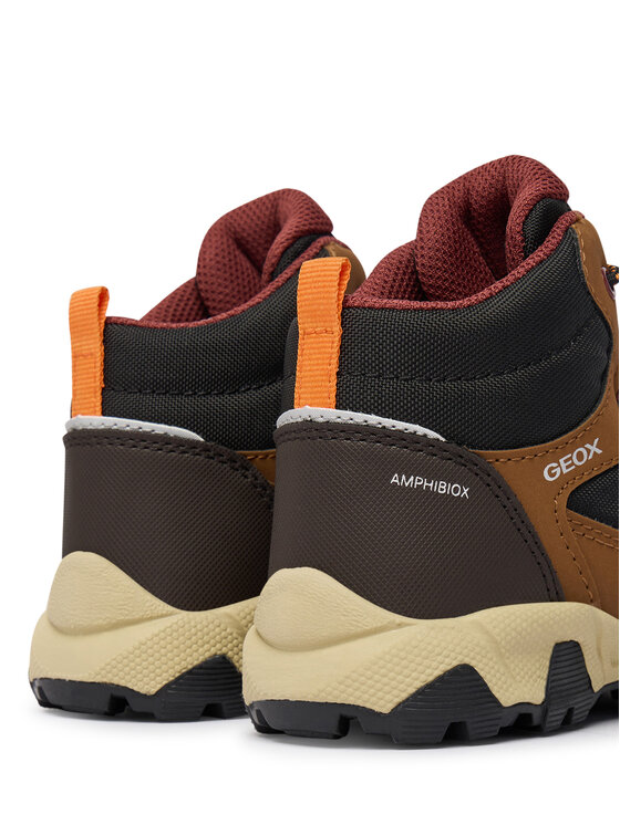 Geox Geox Gležnjarji J Magnetar Boy B Abx J463ZC 050FU C6311 S Rjava